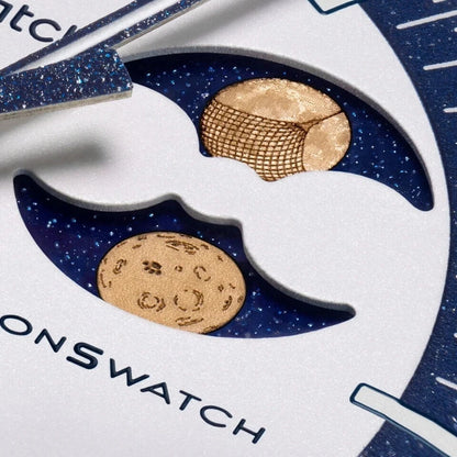 Swatch x Omega Snoopy Moonswatch Mission To Earthphase Moonshine Gold